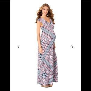 Jessica Simpson Maternity Maxi Dress